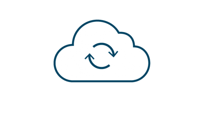 DRaaS business continuity icon